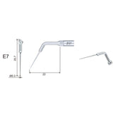 Woodpecker Scaler Tip E7 for UDS & EMS Scalers