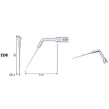 Woodpecker Scaler Tip ED6 for DTE & Satelec Scalers