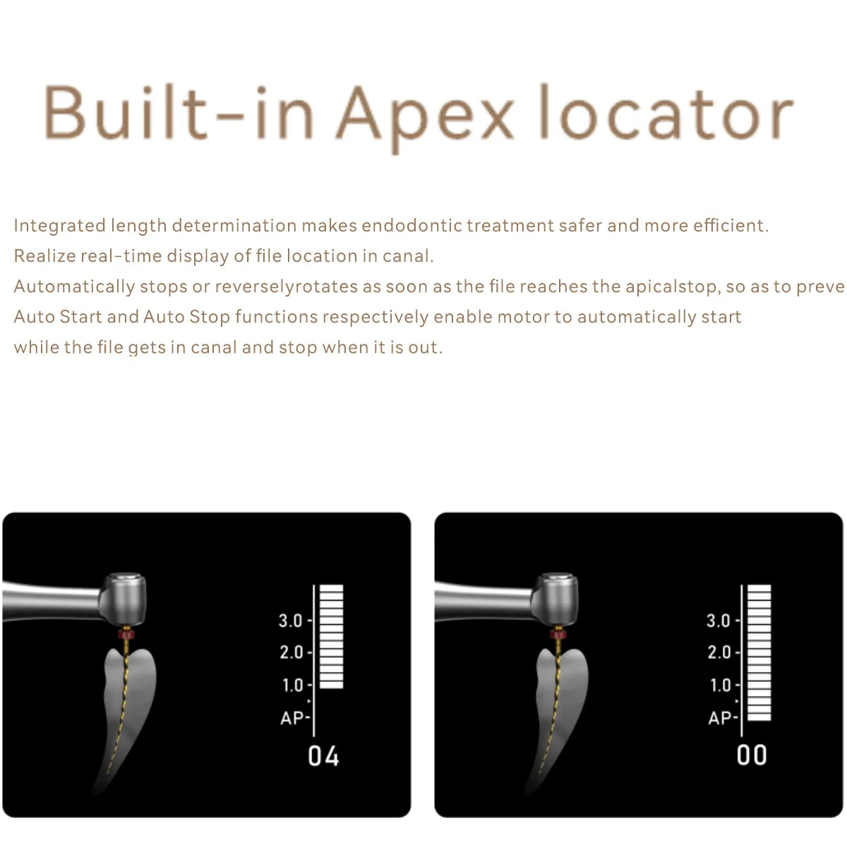 Woodpecker RTA Endo Space Brushless Endomotor With In-Built Apex Locator