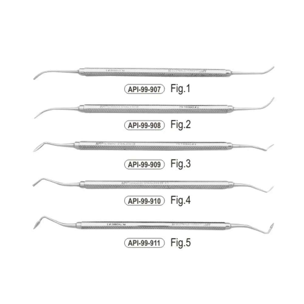 API PKT Instruments Set of 5