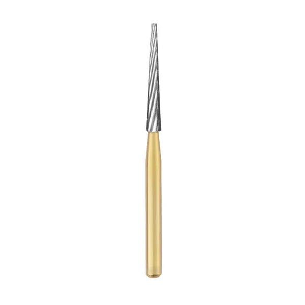 Ss White Cone Finishing Bur-12 Blades #7204 (Pack Of 5)