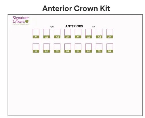 3M Pedodontic Zirconia Crowns Refills
