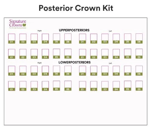 3M Pedodontic Zirconia Crowns Refills