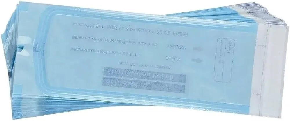 Self Sealing Sterilization Pouches 3.5" X 10" (90 x 260mm) - Pack Of 200