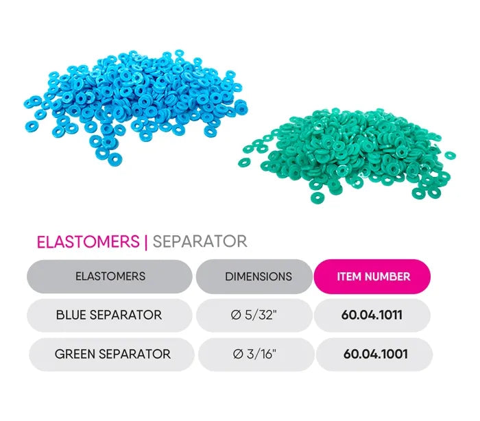 OrthoMetric Elastomerics Ring Separator (Pack of 1000)