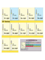 Mani Diamond Burs - Extra Fine / Ef Series