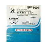 Ethicon Mersilk #3-0 Black Braided Suture1 - 90Cm(Nw5003) Pack Of 12