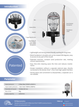 Xpedent Micro Etching Dental Chair Side Alumnia Sandblaster