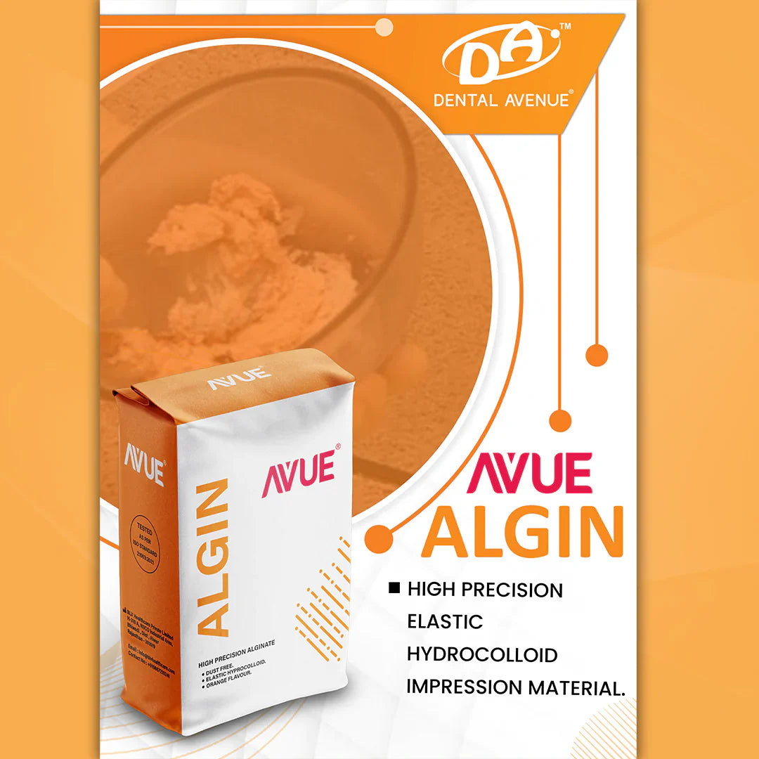 AvueAlgin - Non Chromatic, Dust Free, Dental Alginate Impression Material