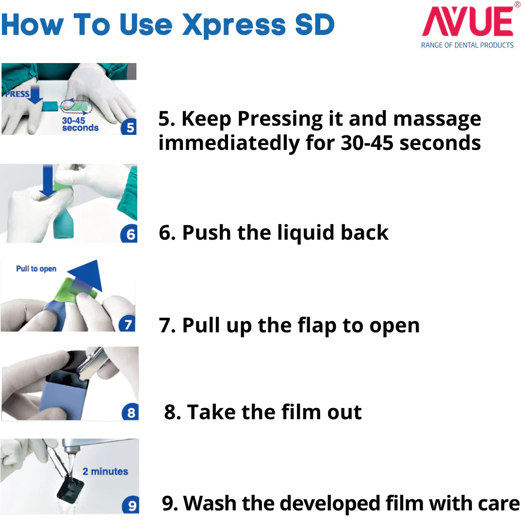 AVUE Xpress SD - Self Developing X-Ray Films