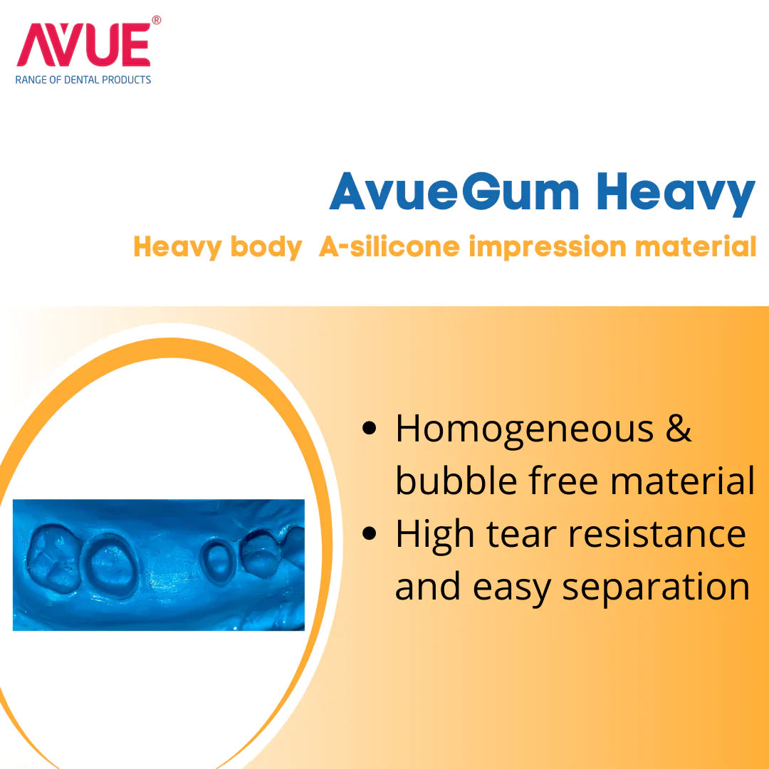 AVUE AvueGum Heavy - A silicone heavy body Impression Material