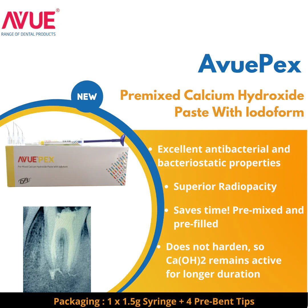 AVUE AvuePex - Premixed Calcium Hydroxide with Iodoform