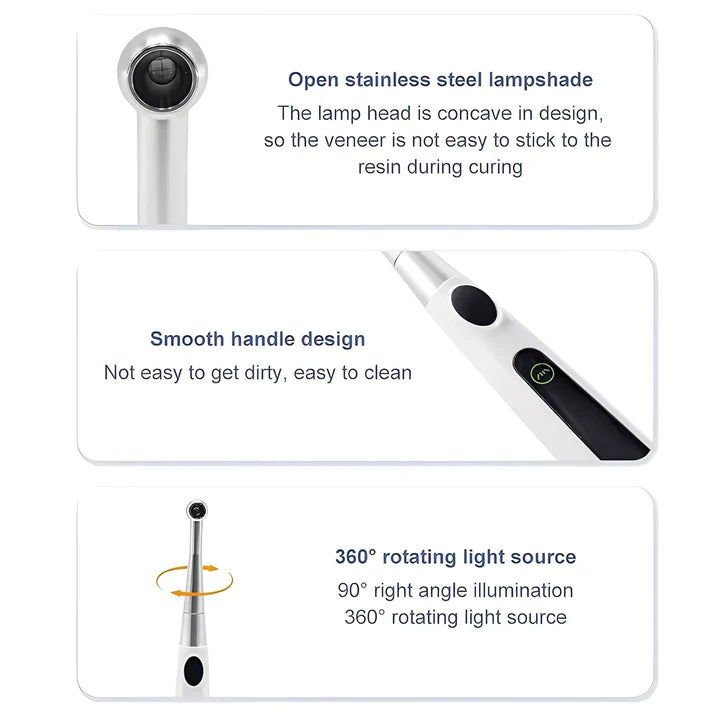 Dental Light Cure Unit – GX-C240 | Cordless LED 1-Second Fast Cure