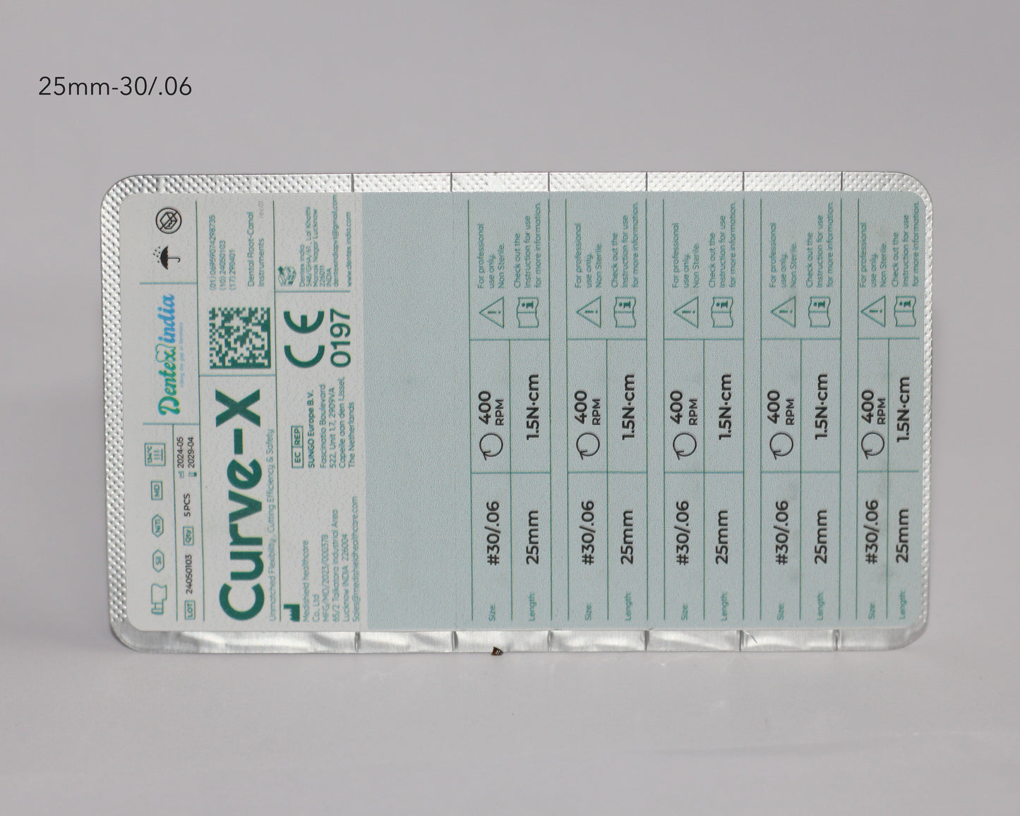 Curve-X Rotary Files 25mm