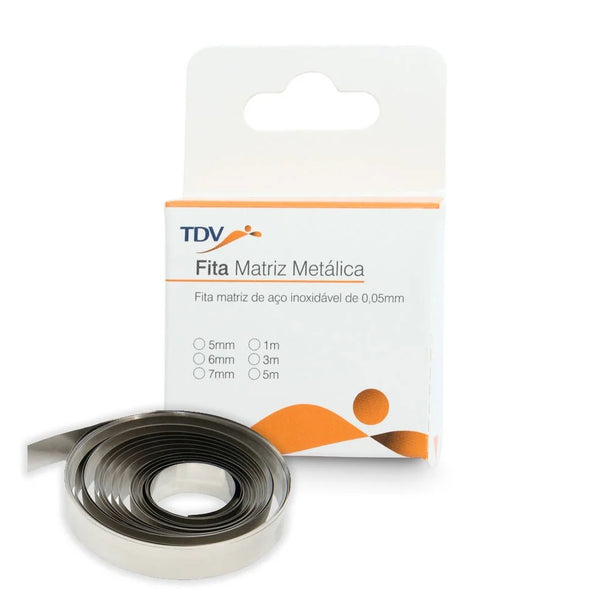 TDV Fita Matriz Metalica Dental Restorative Strips