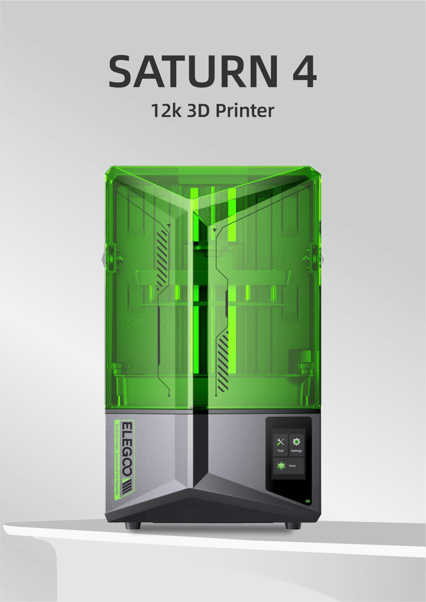 ELEGOO Saturn 4 12K Resin 3D Printer