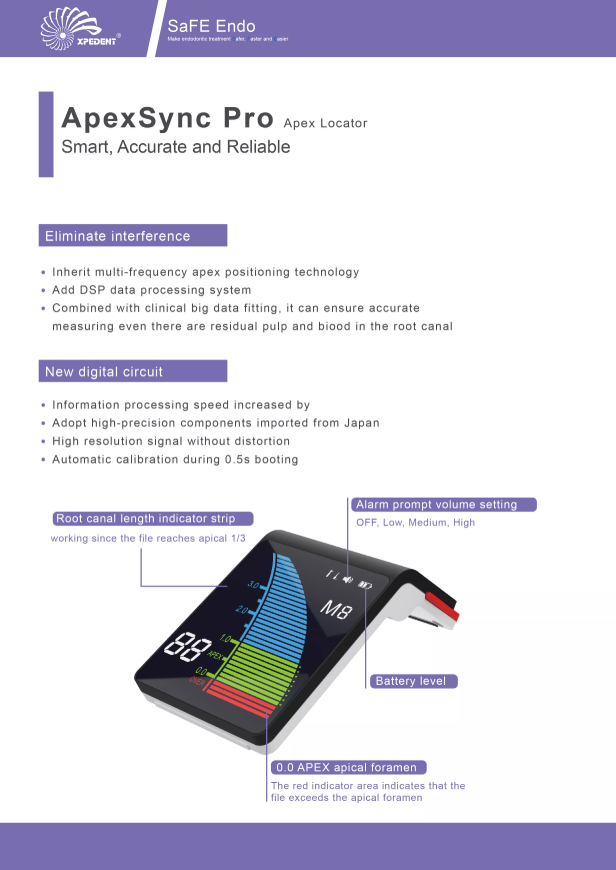 XPEDENT APEX LOCATOR