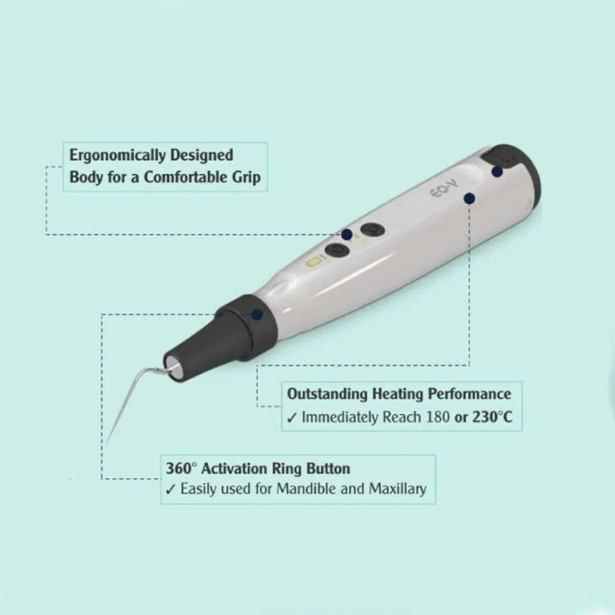 Meta Biomed EQ-V- Cordless Root Canal Obturator - Full Kit