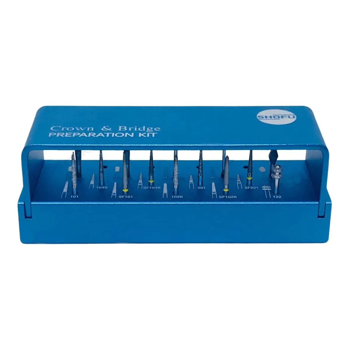 Shofu Crown & Bridge Preparation Burs Kit