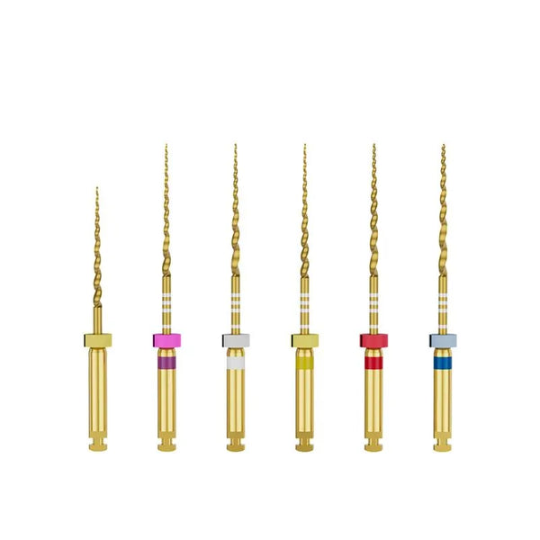 Waldent Premium Taper Gold Rotary Files - 31mm