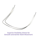 OrthoMetric Flexy NiTi Reverse Curve Intraoral Archwires - Rectangular (10/Pk)