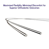 OrthoMetric Flexy NiTi Reverse Curve Intraoral Archwires - Round (10/Pk)