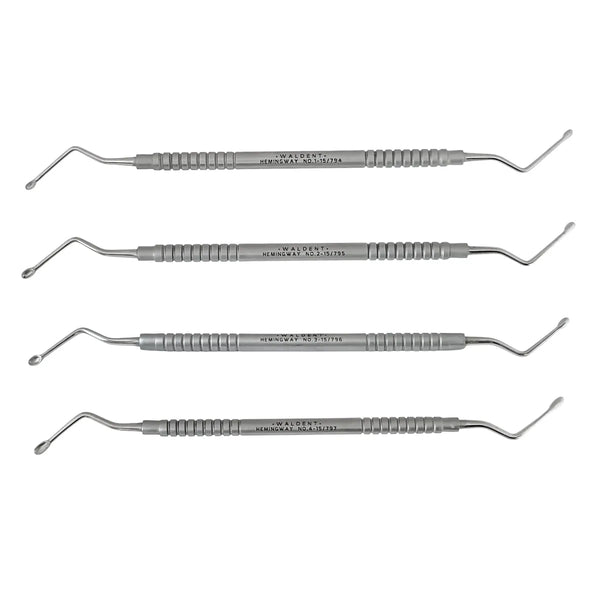 Waldent Hemingway Bone Curettes
