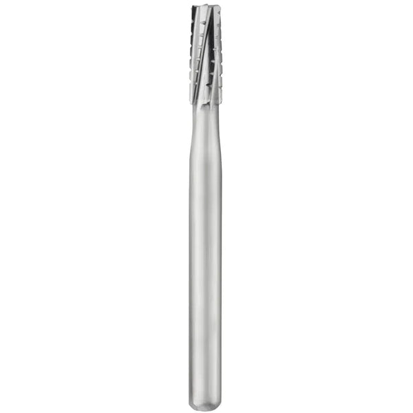 SS White Carbide Bur Taper/Flat End Cross Cut Fissure