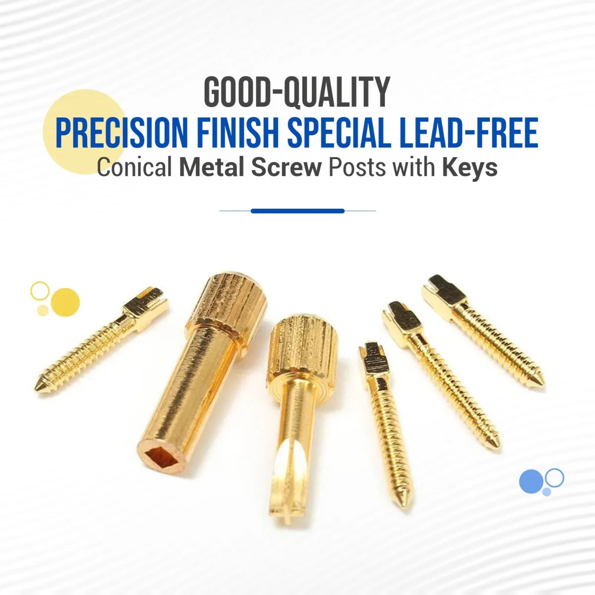 EndoKing Dental Conical Screw Posts