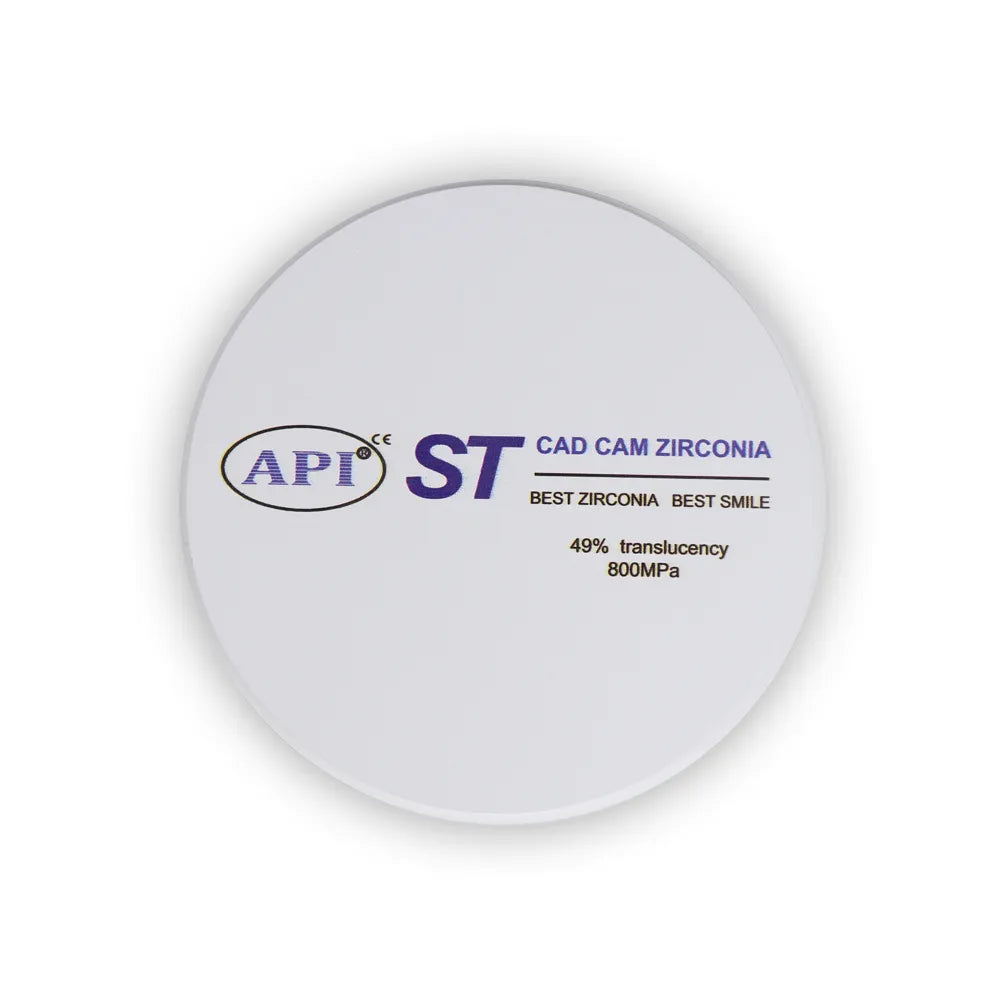 API Zirconia Dental Ceramics Blank White (ST Series )