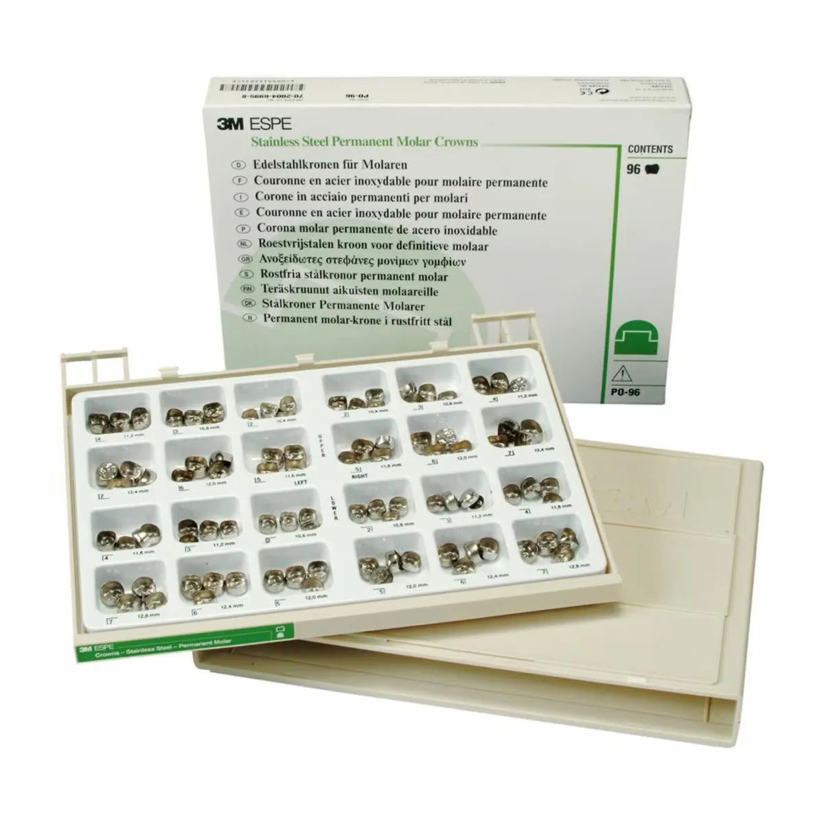 3m Espe Ss Crown Permanent Molar - Intro Kit Po9