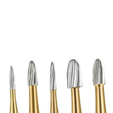 SS White Finishing Carbide Bur- 12 Blades