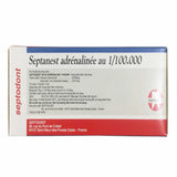 Septodont Septanest 4% Articaine With 1:100,000 Epinephrine