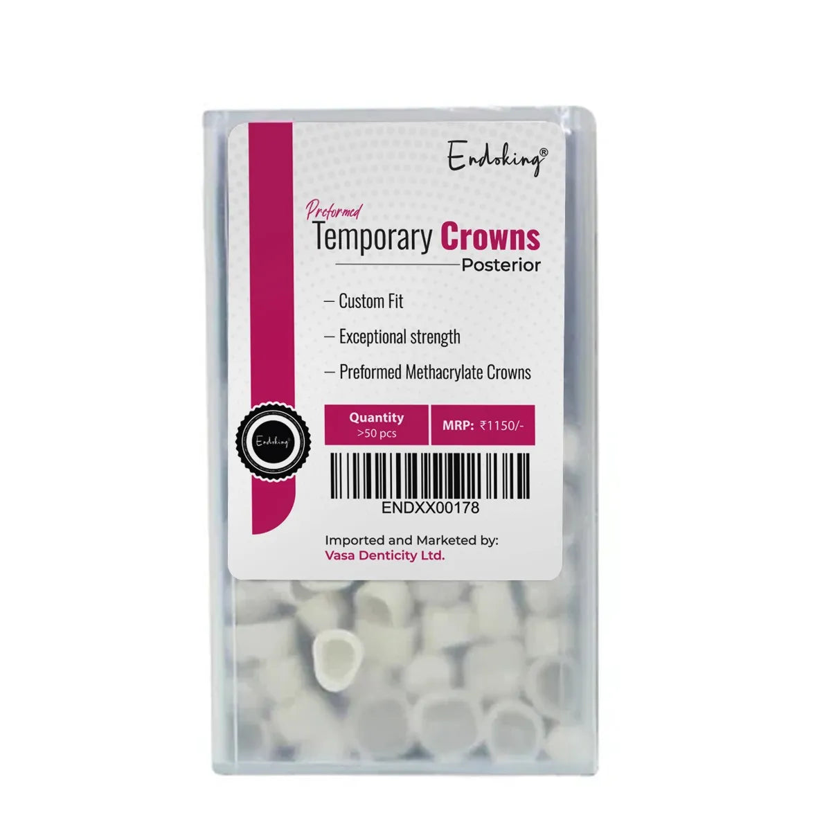 Endoking Preformed Temporary Crowns