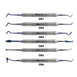 GDC Composite Instruments Titanium Coated S/6 # Blue Instruments Kit (CIBWC6)