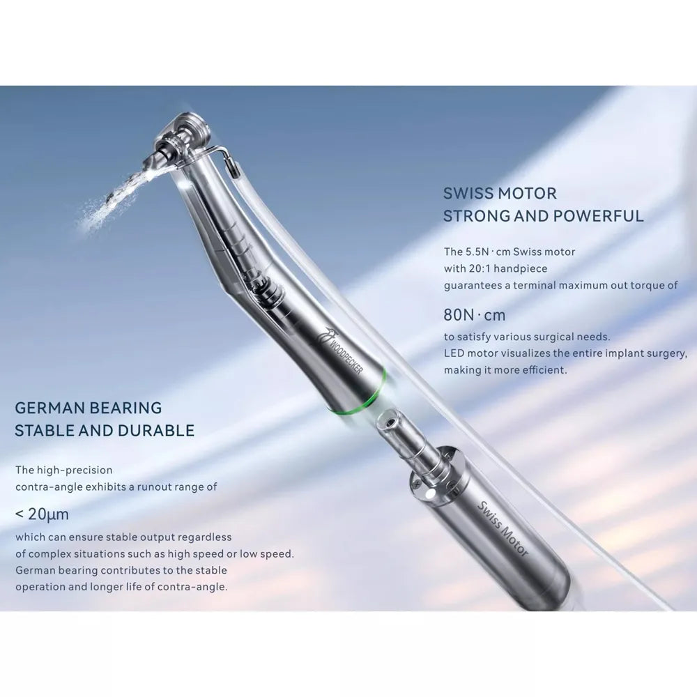 Woodpecker LED Implant Contra Angle Handpiece - WP-1L