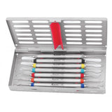 GDC Gracey Curettes Colour Coded S/7 Instruments Kit (GCCCWC7)