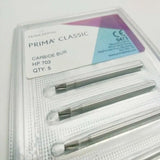 Prima Dental Carbide HP Taper Fissure Burs (Set Of 5 Burs)