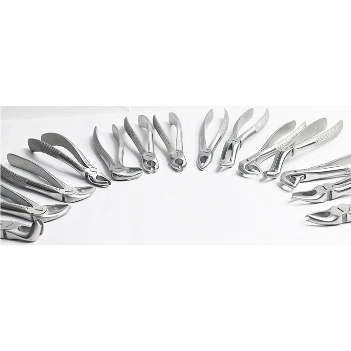 Api Extraction Kit New Setup API Extraction Forceps Kit (Set of 14) – Dentaid Devices