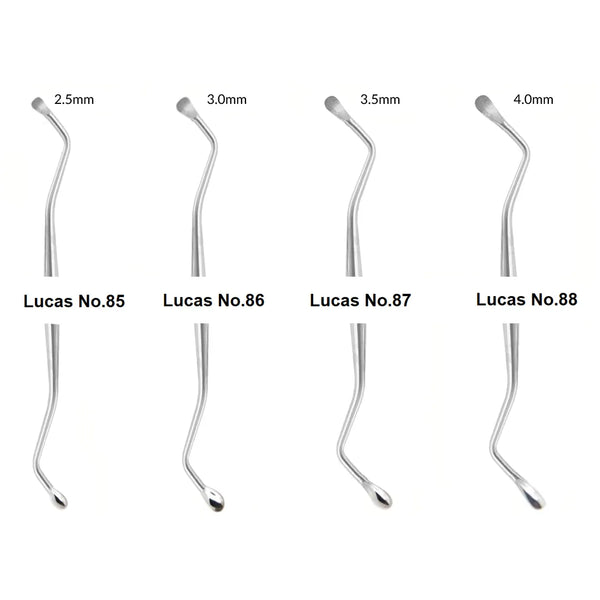 Waldent Wal-Curettes Lucas Bone Curette