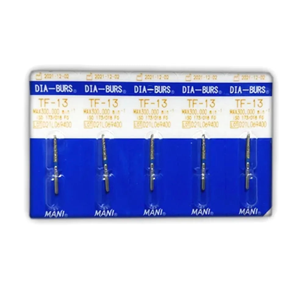 Mani Diamond Burs - Taper Flat End / Tf Series