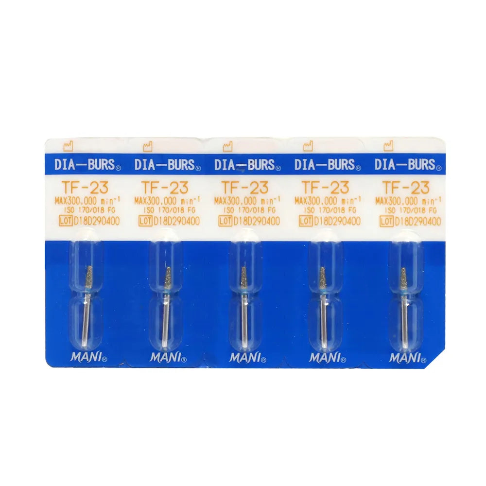 Mani Diamond Burs - Taper Flat End / Tf Series