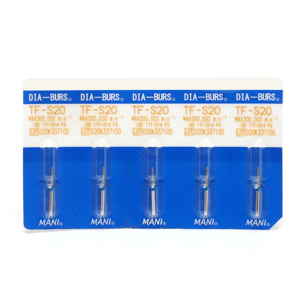 Mani Diamond Burs - Taper Flat End / Tf Series