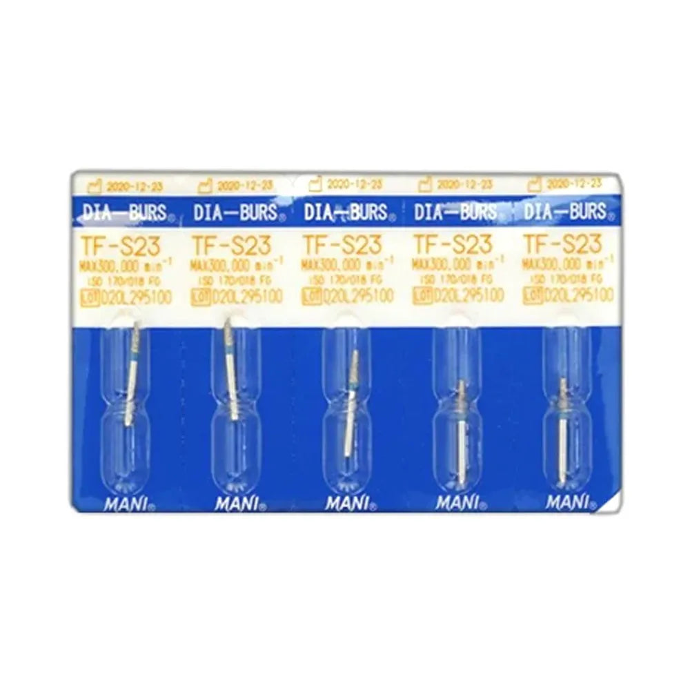 Mani Diamond Burs - Taper Flat End / Tf Series