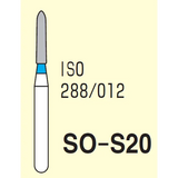 Mani Diamond Burs - Straight Ogival End / So Series