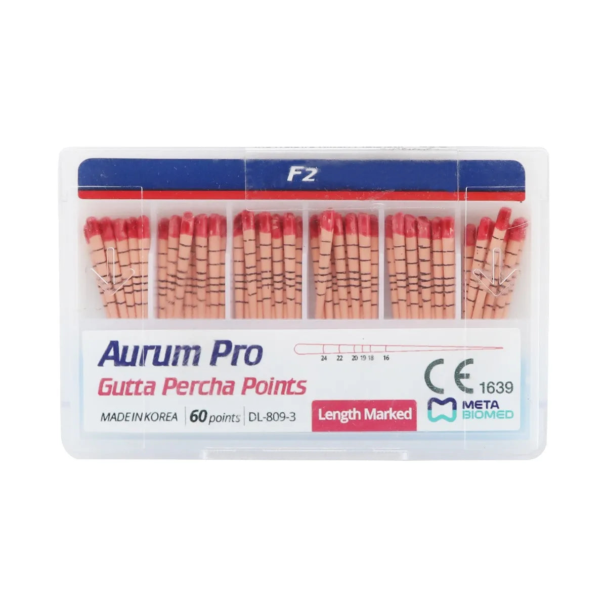Meta Gutta Percha Points - Length Marked Protaper