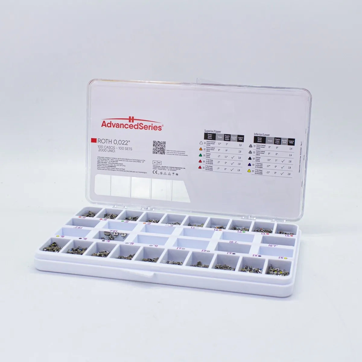 OrthoMetric Advanced Series Metal Bracket Kit