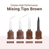Cotisen High Performance Mixing Tips Brown Pack Of 50