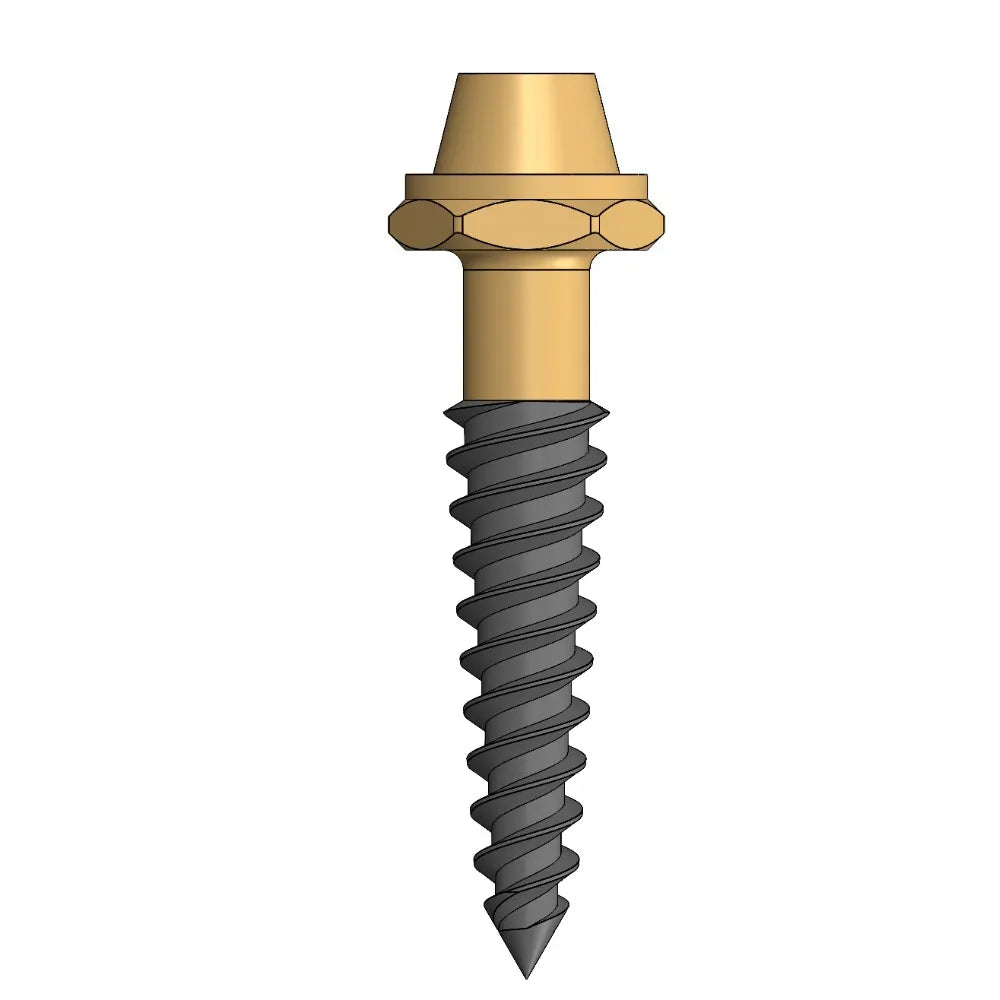 Mu Tip Impact MU Compressive Sharp Tip Dental Implant 4.20mm – Dentaid Devices