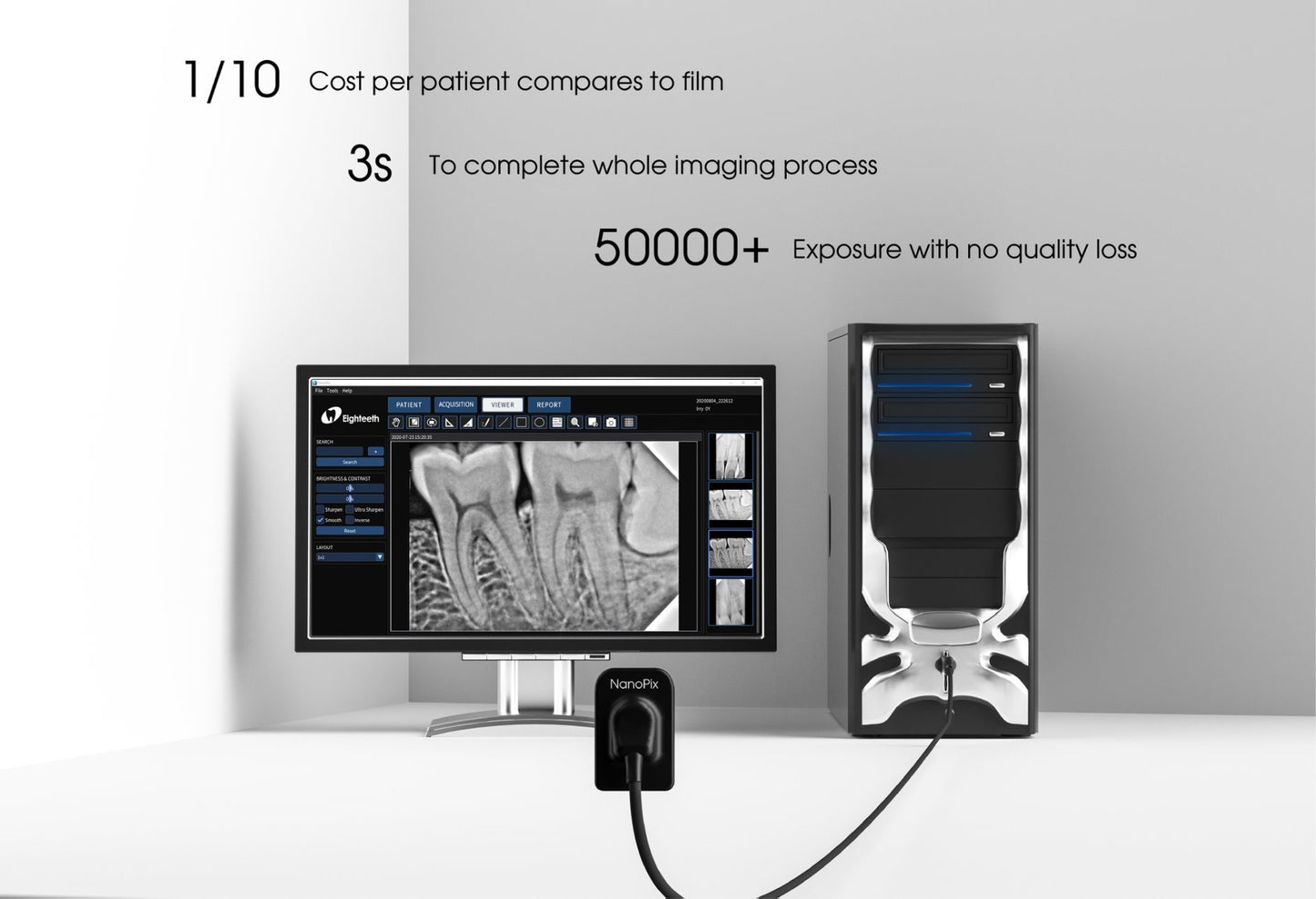 Orikam Nanopix RVG Sensor Size 1